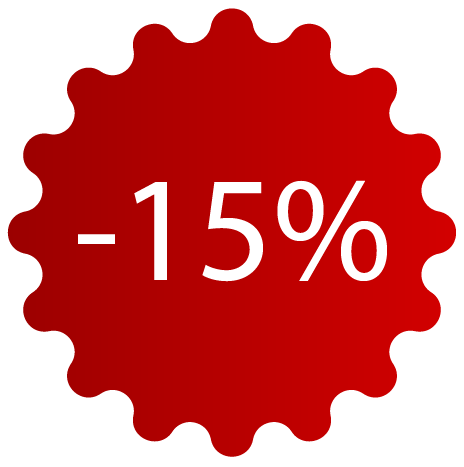 Скидка −15%
